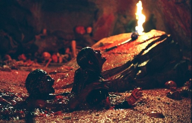 A rather nasty pit of gore in The Descent - LIONSGATE FILMS