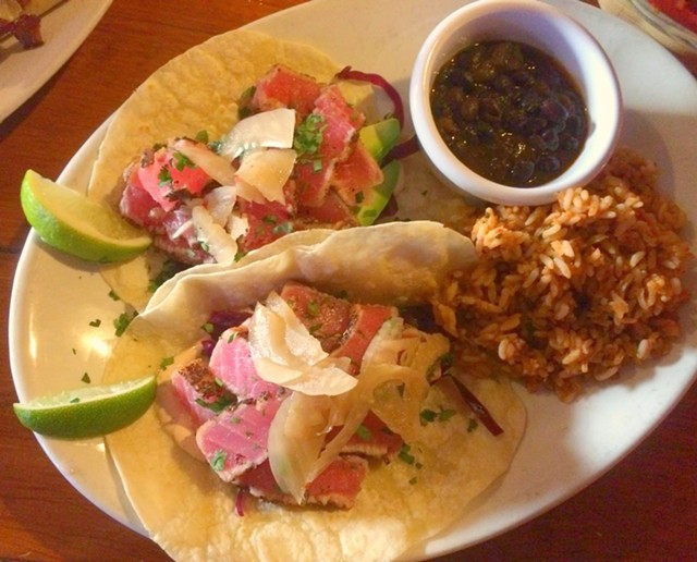 Tuna Tacos, $20 - ALICE LEVITT
