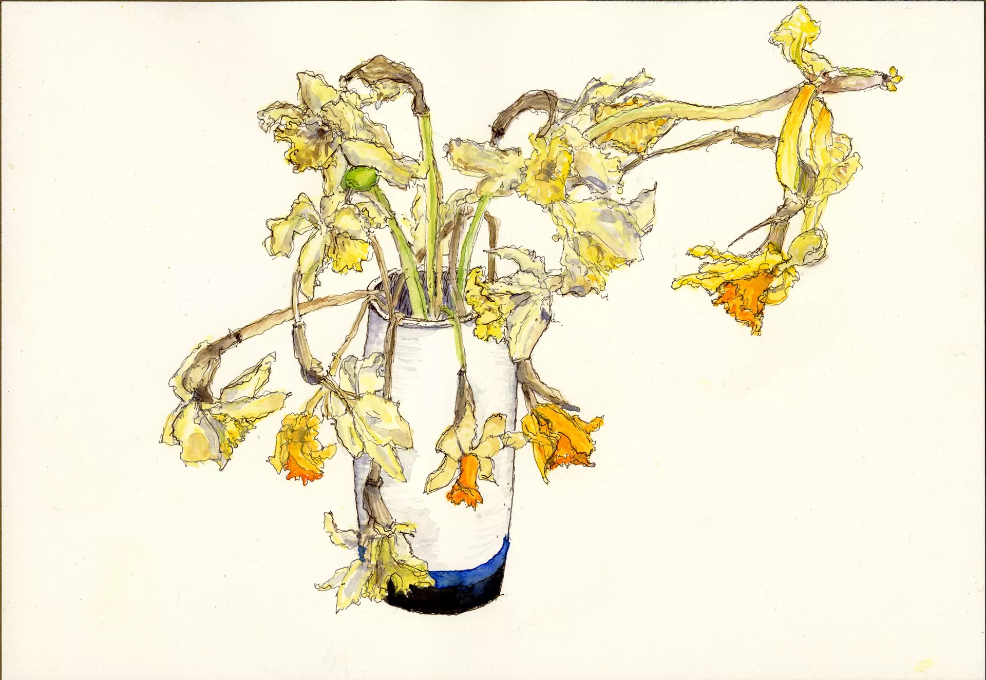 "Dying Flowers" by Alisa Dworsky