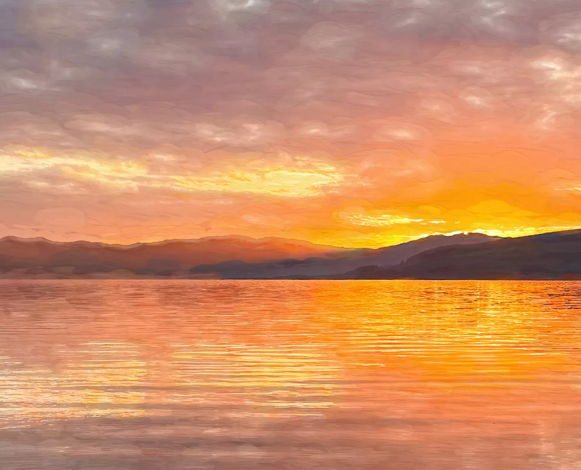 "Morning Glow" by Mike Sipe