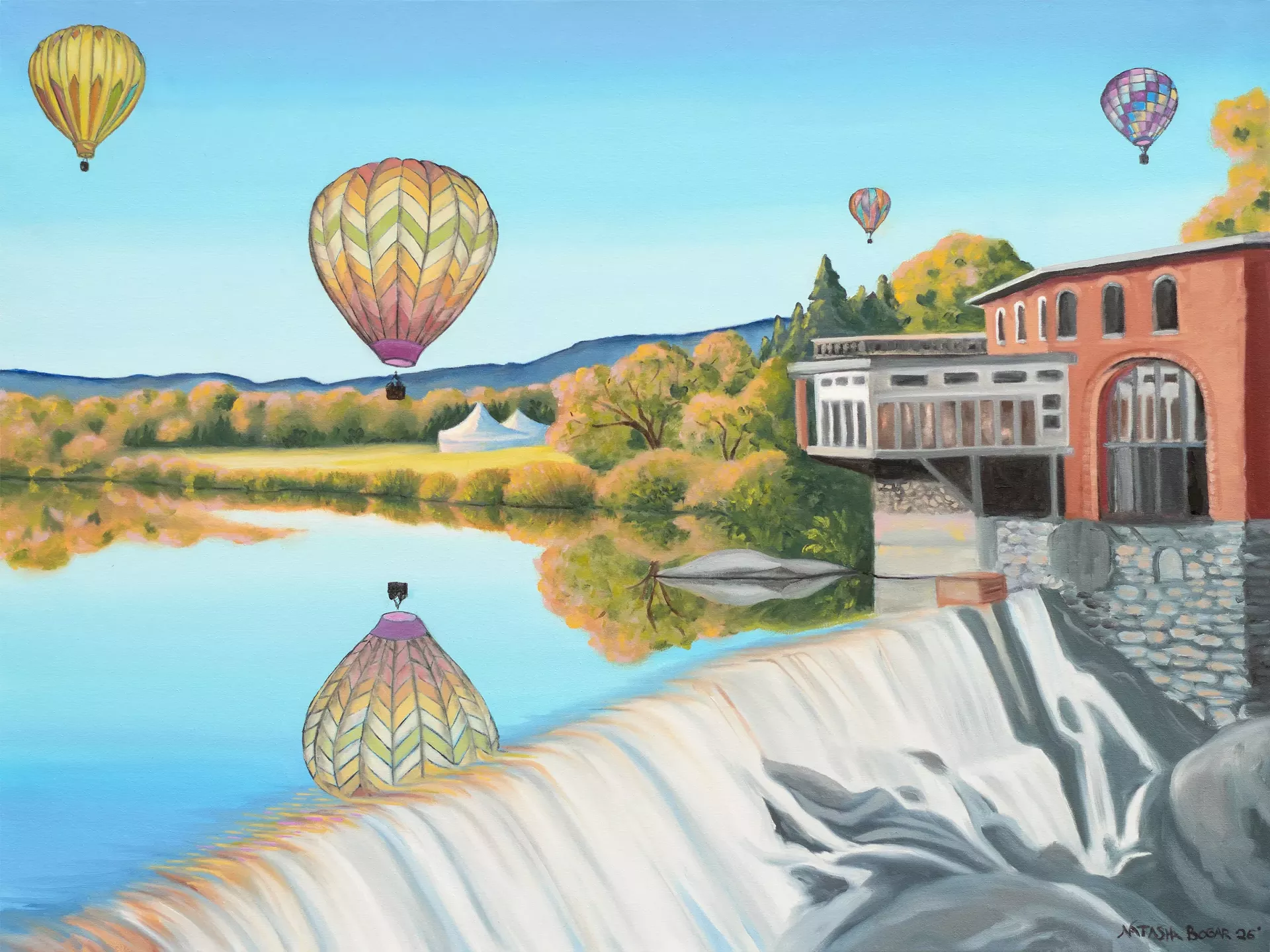 "Balloon Launch" by Natasha Bogar