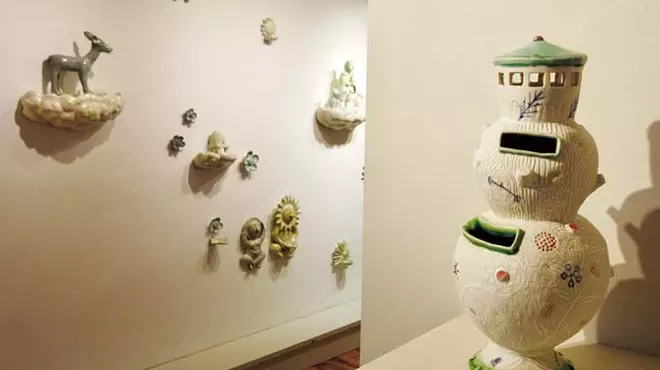 Image: Art Review: 'East to West: A Ceramic Dialogue,' BigTown Gallery