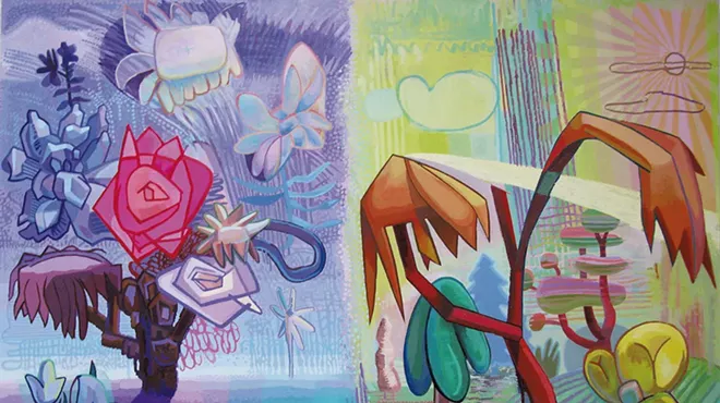 Image: Art Review: JoAnne Carson's 'Hyper Flora,' BigTown Gallery