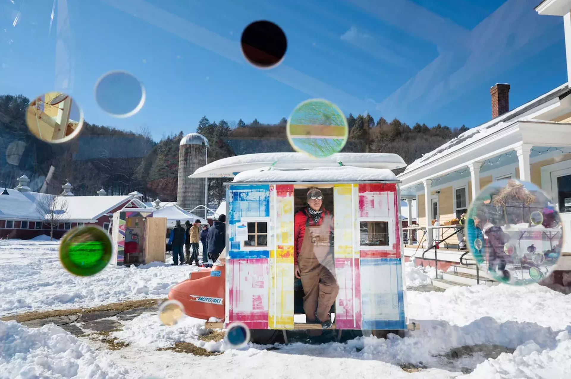 "Moto Magic Bus" (2022) by Charles Konkowski