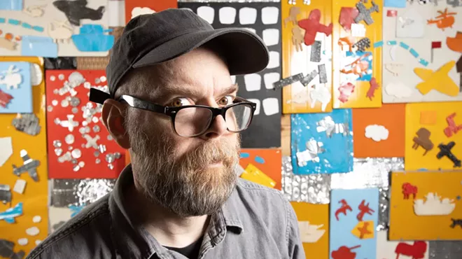 Image: Artist Matt Neckers&rsquo; Cataclysmic View at Vermont Studio Center