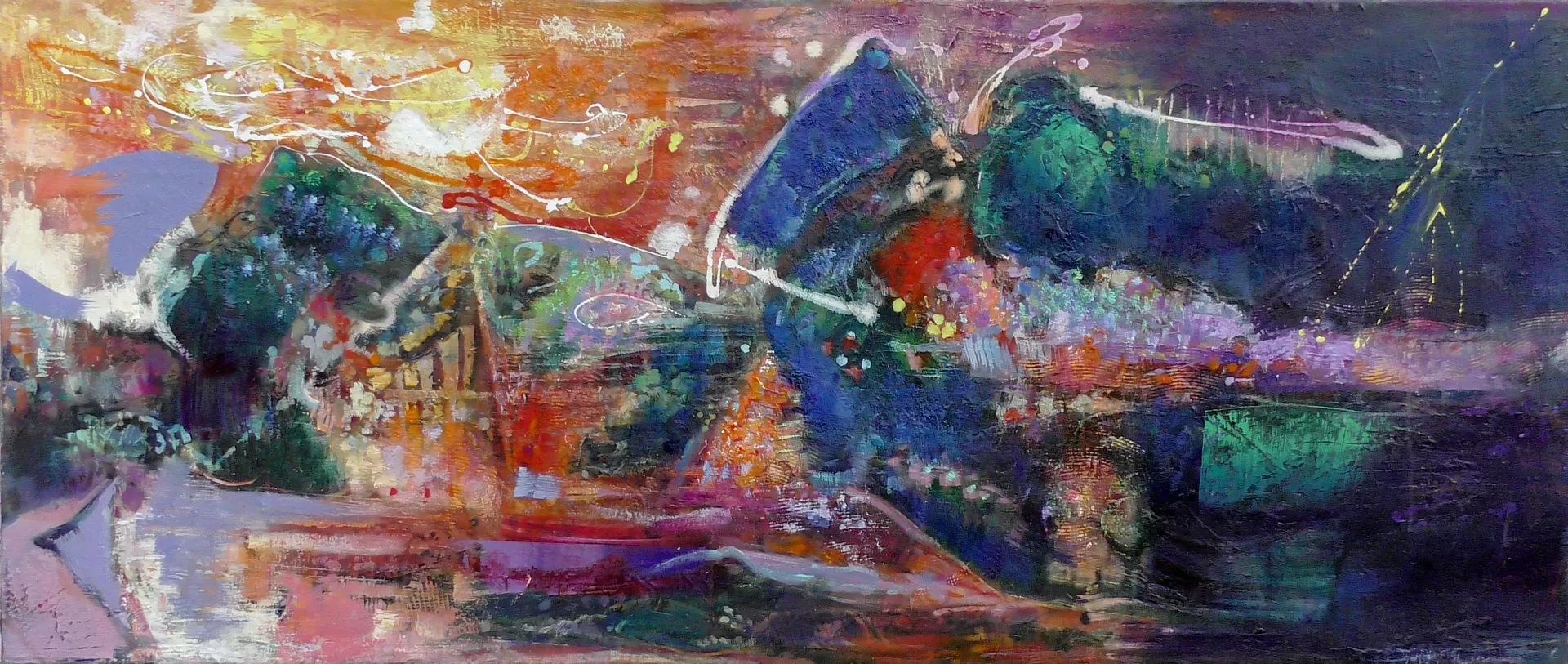 "Dawn Meets Last Night" by Tom Merwin