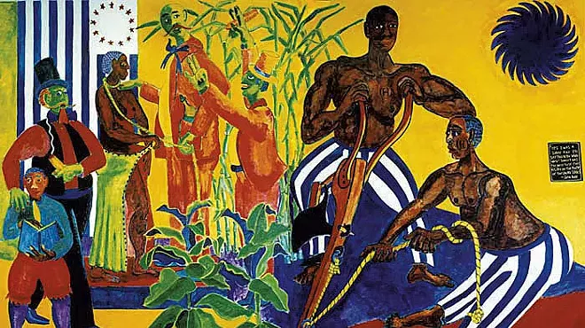 Image: Artist Sues Vermont Law School Over Planned Removal of His Slavery-Themed Mural