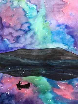 Image: Artwork on the Long Trail
