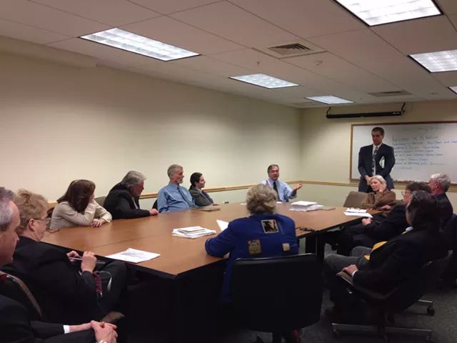 At Raucous Caucus, Dems Revisit Ban on Corporate Contributions to Candidates