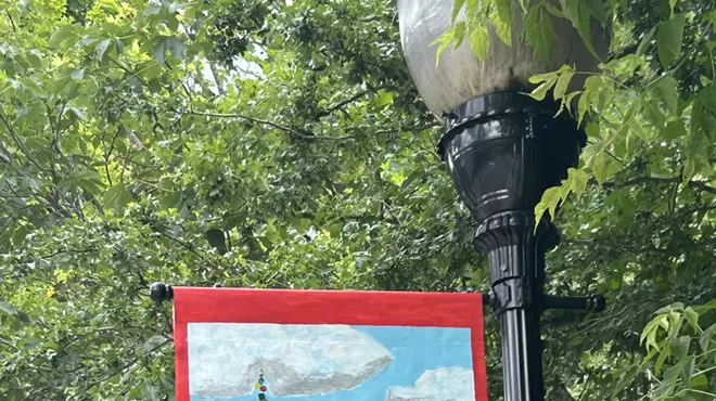 Image: Banners on Bridge Street
