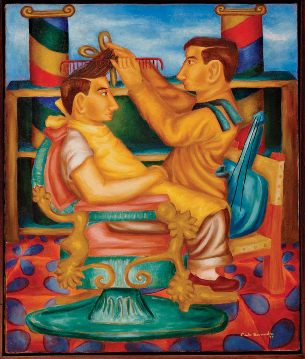 "Barberia (The Barber shop)" By Cundo Bermudez