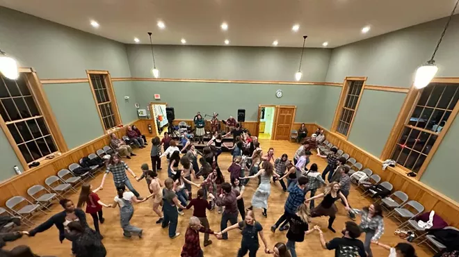 Image: BarnArts Community Contra Dance