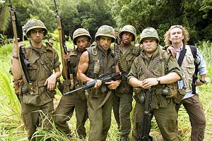 BATTLE FATIGUE Stiller’s send-up of Vietnam war movies is heavy on tired clichés and light on laughs.