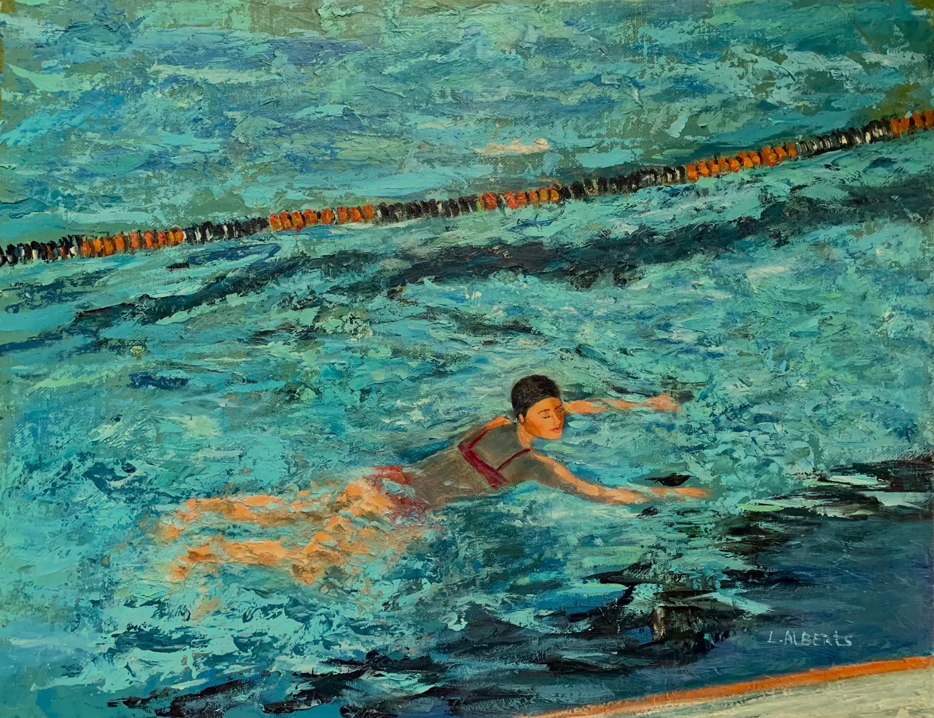 "Half Submerged" by Laurie Alberts