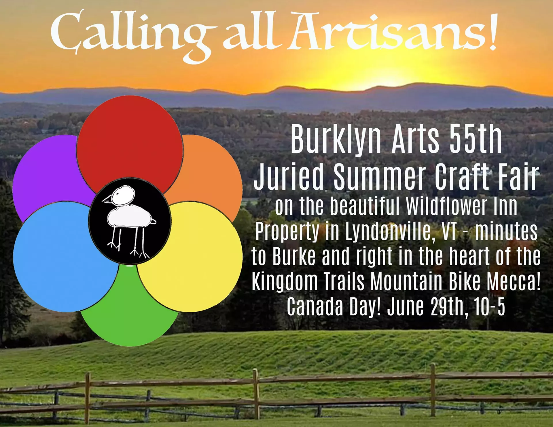 Call to artists graphic