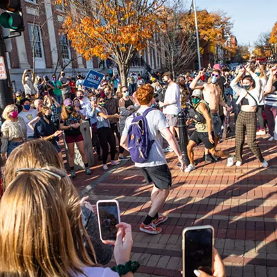 Image: Burlington Celebrates Biden and Harris' Victory