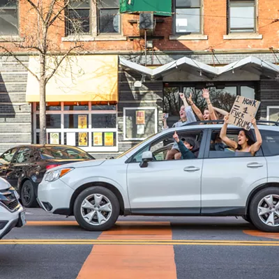 Image: Burlington Celebrates Biden and Harris' Victory