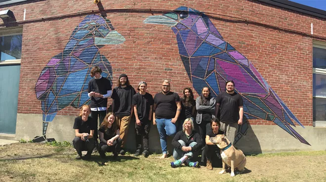 Image: Burlington College Students Throw a Big Spring Art Party