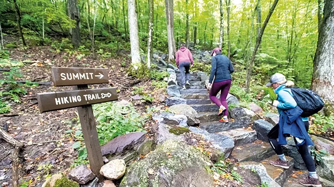 Image: Charlotte&rsquo;s Mount Philo State Park Gets an Updated Trail &mdash; Complete With Stone Staircases