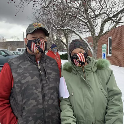 Image: Citing Civic Duty and Tradition, Vermonters Make Snowy Treks to the Polls