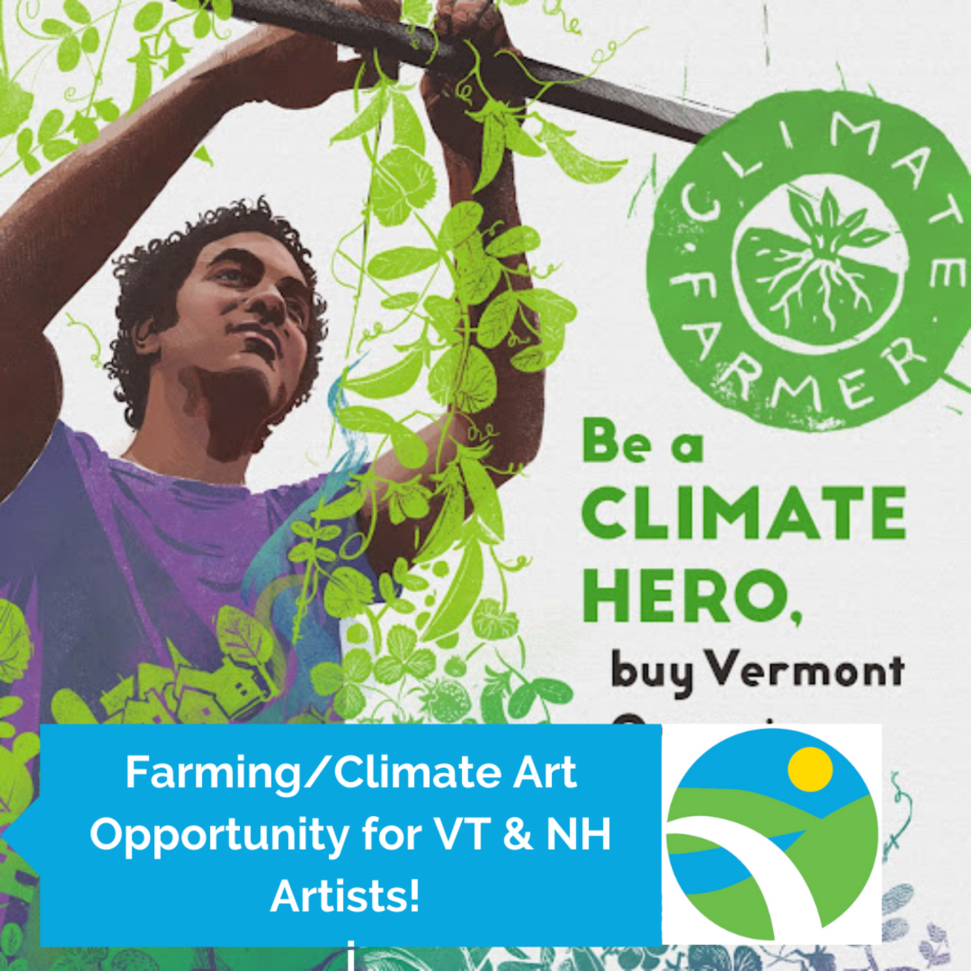 Artwork by Cecily Anderson for 2021 Climate Farmer pilot