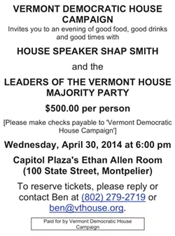Close to Adjournment, House Democrats Throw $500 Lobbyist Fundraiser