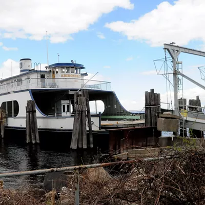 Image: Company Scraps Plan to Scuttle an Obsolete Ferry in Lake Champlain