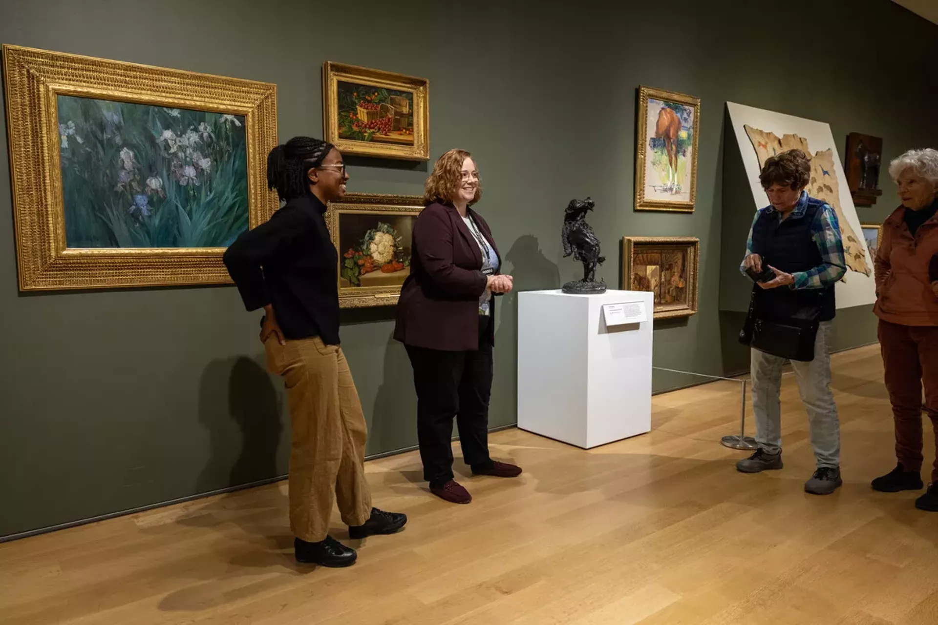 A tour with curatorial staff Evonne Fuselier and Ashley Offill