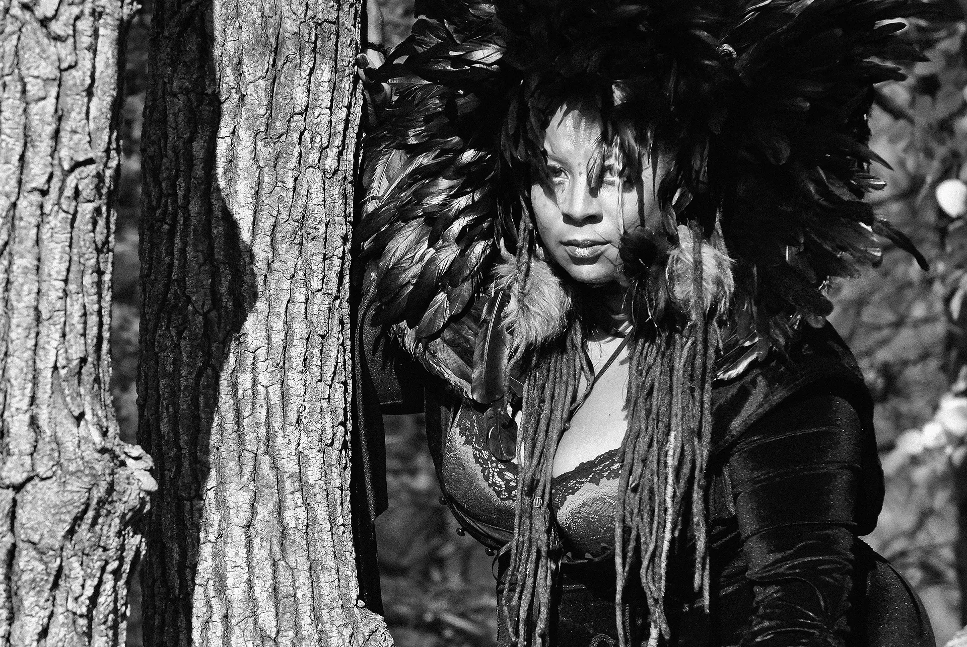 "Crow Goddess" by Shanta Lee Gander