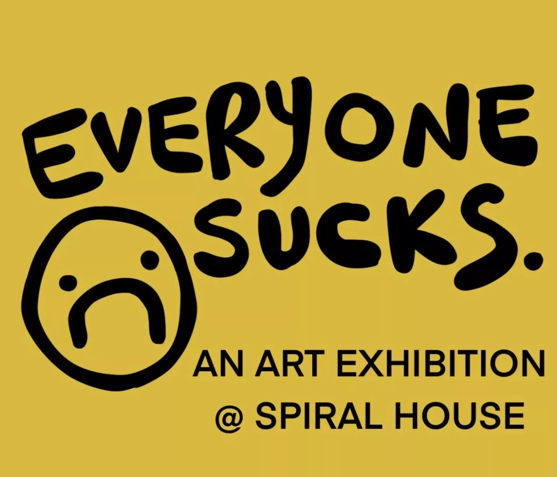 Everyone Sucks postcard