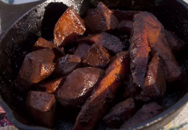Farmers Market Kitchen: Cocoa-Chile Beef or Roots