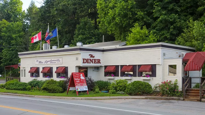Miss Lyndonville Diner before flood