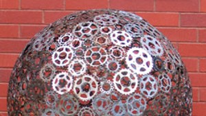 "Gear Sphere," by James Irving-Westerman