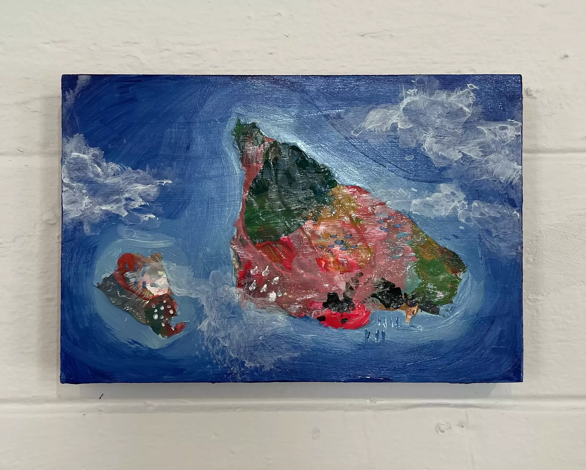 Painting by Gin Ferrera