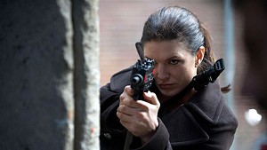 GIRL FIGHT Carano takes aim at action-chick conventions in Soderbergh&#8217;s thriller.