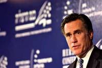 GOP presidential hopeful Mitt Romney