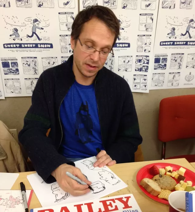 Cartoonist Harry Bliss Wins 2014 Maurice Sendak Fellowship
