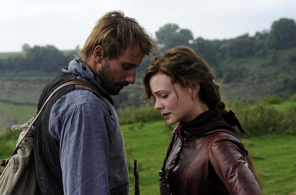 HAY GIRL...: Schoenaerts and Mulligan have countryside chemistry in Vinterberg's Hardy adaptation.