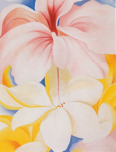 Hibiscus with Plumeria, 1939, Private Collection, Washington, D.C.