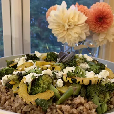 Image: Home on the Range: Farro with Roasted Squash and Sage-Brown Butter Dressing