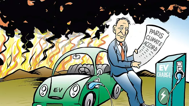 Image: Hot Air? Gov. Phil Scott's Critics Question His Climate Record