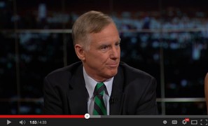 Howard Dean on "Real Time with Bill Maher" - SCREENGRAB