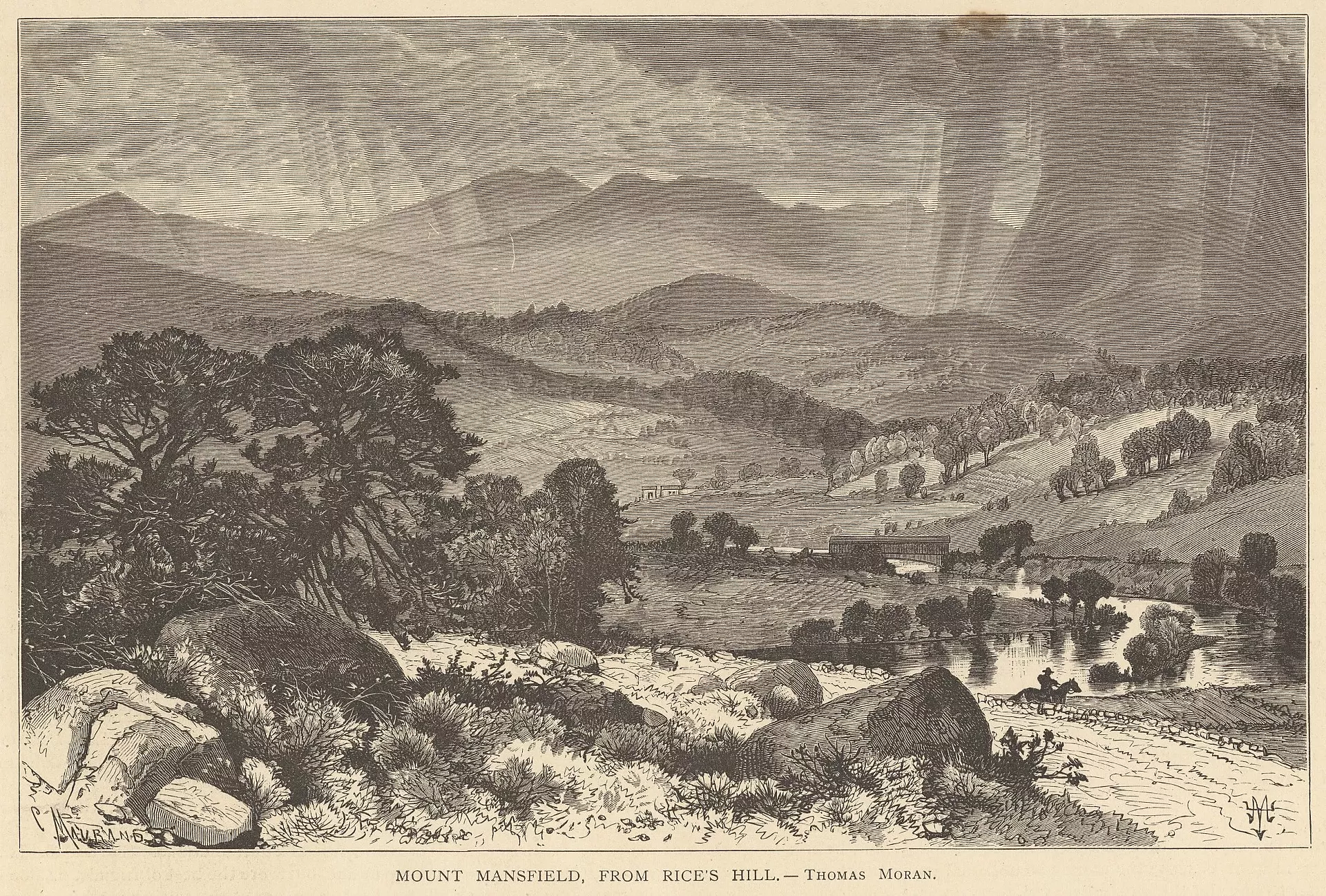 "Mount Mansfield" by Thomas Moran
