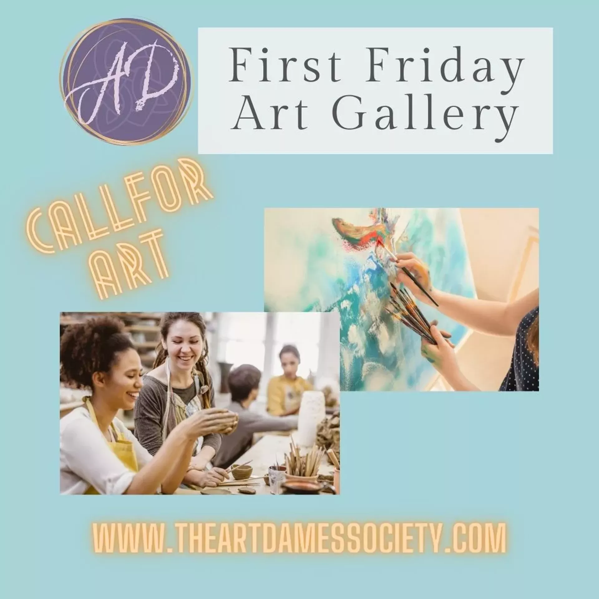 Art Dames call to artists publicity