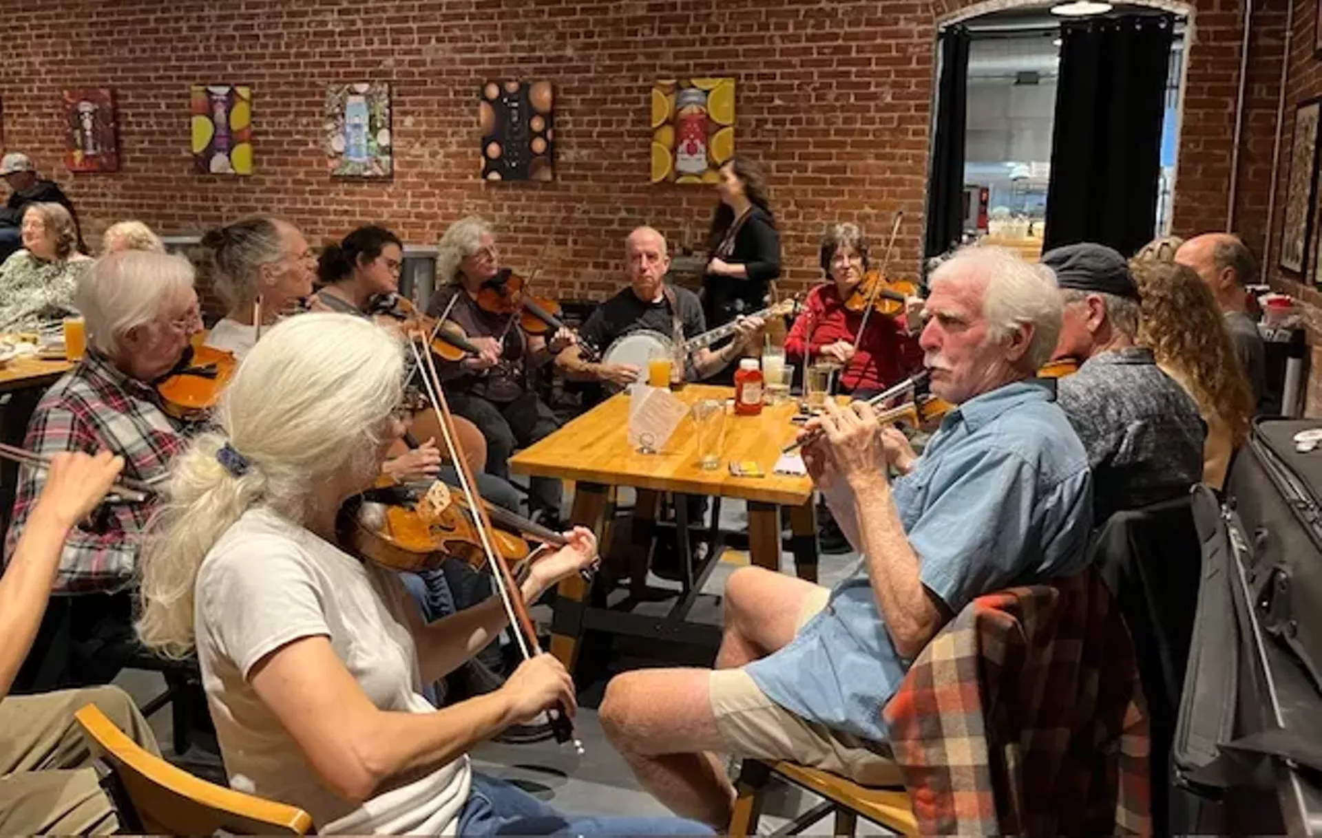 Irish traditional music session