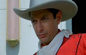 It's "weird" to put a cowboy hat on Jeff Goldblum. - MGM PICTURES