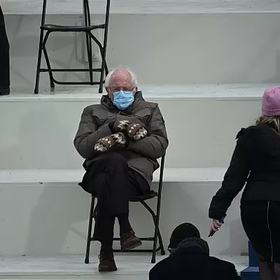 Image: Jane O'Meara Sanders: Bernie Mitten Memes Are 'Really Cute'