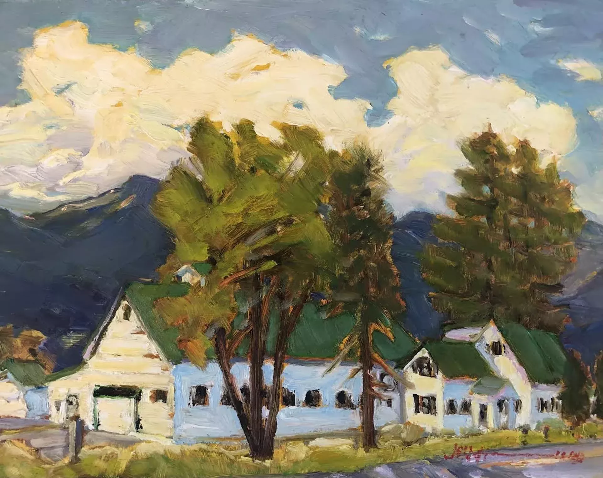 "Vermont Route 14" by Joan Hoffman