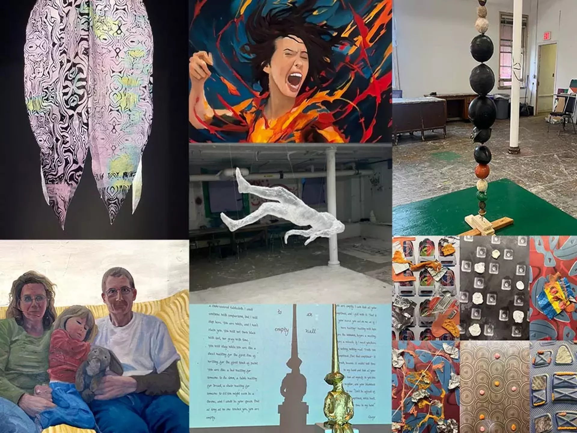 Artwork by Saint Michael's College juniors