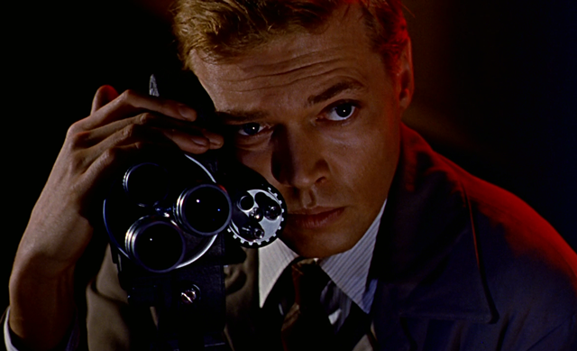 Karlheinz Böhm as Mark Lewis in Peeping Tom - ANGLO-AMALGAMATED FILM DISTRIBUTORS
